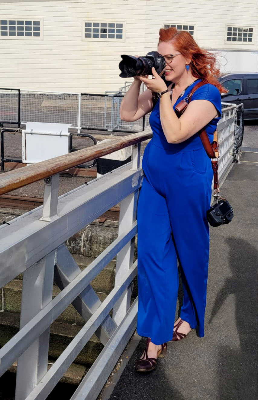 Photographer in Kent, behind the scenes